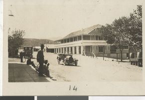 Photograph of Hotel Fayle, Goodsprings (Nev.), early 1900s