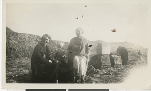 Photograph of Anna and Jean Fayle, (Utah), mid 1900s