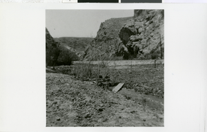 Photograph of desert ground, Caliente (Nev.), circa 1906