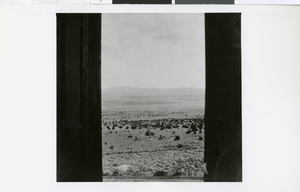Photograph of desert valley, Pioche (Nev.), circa 1916