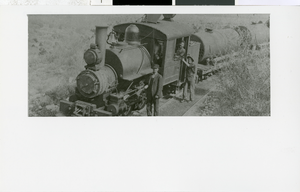 Photograph of a locomotive, Jackrabbit (Nev.), 1875-1893