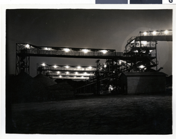 Photograph of gravel plant, Hoover Dam, February 26, 1932