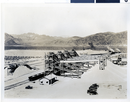 Photograph of gravel plant, Hoover Dam, March 2, 1932