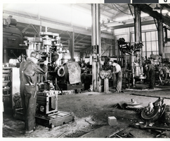 Photograph of machine shop, Hoover Dam, March 11, 1932