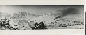 Photograph of snow covering Pioche (Nev.), 1905-1951