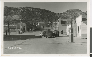 Postcard of Main Street, Pioche (Nev.), 1920-1935