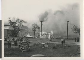 Photograph of fire in Pioche (Nev.), May 8,1947