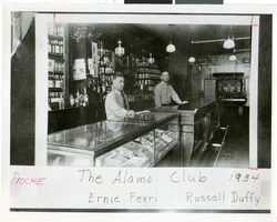Photograph of the Alamo Club, Pioche (Nev.), 1934