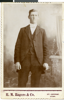 Photograph of Henry Lee, Pioche (Nev.), early 1900s