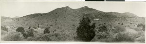 Photograph of hillside mines, Pioche (Nev.), early 1900s
