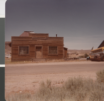 Photograph of Edwin Giles' Office Building, Goldfield (Nev.), 1940-1984