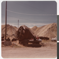 Photograph of construction equipment, Tonopah (Nev.), 1940-1984