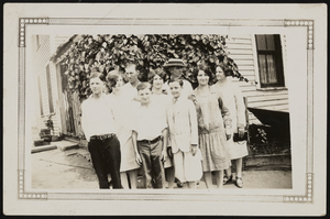 Photograph of Donn Arden's family, 1920s