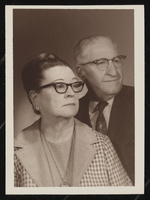 Photograph of Donn Arden's parents, 1967
