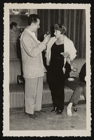 Photograph of Donn Arden with a woman, 1930s-1940s