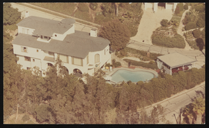 Photograph of Donn Arden's home, Los Angeles (Calif.), 1970s