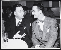 Photograph of Earl Wilson and Donn Arden, 1940s-1950s