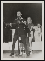 Photograph of Donn Arden rehearsing, 1930s-1940s