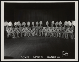 Photograph of Donn Arden dancers, 1930s-1940s