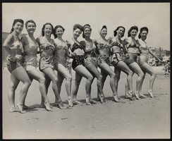 Photographs of Donn Arden dancers, 1930s-1940s