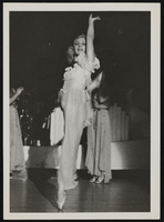 Photographs of Donn Arden's dancers performing, 1930s-1940s