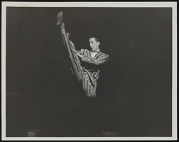 Photograph of Ron Fletcher on stage, Miami (Fla.), 1950s