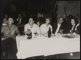Photograph of Donn Arden, Margaret Kelly, and others, 1950s