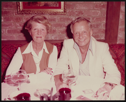 Photograph of Margaret Kelly and Donn Arden, June 1970