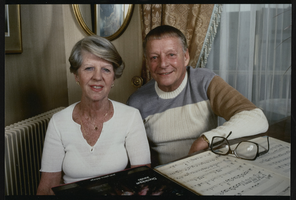 Photograph of Margaret Kelly and Donn Arden, 1980s