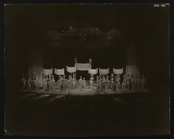 Photograph of Donn Arden's show "Voici! Paris," Hollywood (Calif.), 1953-1954