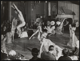 Photographs of performers in the Lido production "Rendez-Vous," Paris (FRA), 1951