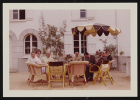 Photographs of Pierre Lewis-Guerin's home, Paris (FRA), June 1960