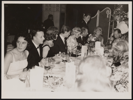Photograph of Donn Arden and others at the Lido, Paris (FRA), 1950s
