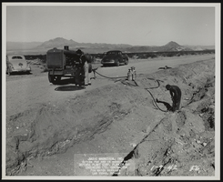 Photograph of excavation, Henderson (Nev.), January 9, 1942