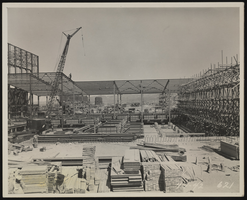 Photograph of electrolysis building construction, Henderson (Nev.), April 1, 1942