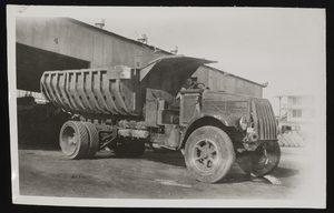 Photograph of Six Companies truck, Boulder City (Nev.), 1931-1936