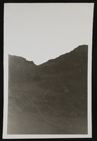 Photograph of rocky construction site, Hoover Dam, approximately 1931-1936