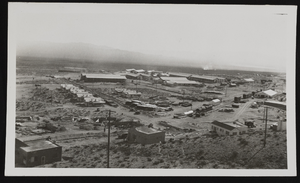Photograph of a camp for construction workers, Boulder City (Nev.), 1931-1936