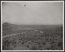 Photograph of a survey camp, Boulder City (Nev.), September 4, 1930
