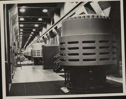 Photograph of a turbine, Hoover Dam, 1931-1936