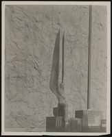 Photograph of a statue, Hoover Dam, approximately 1934-1936