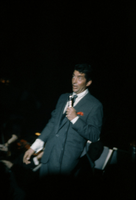 Slide transparency of Dean Martin onstage at the Copa Room in the Sands Hotel, Las Vegas, February 1963