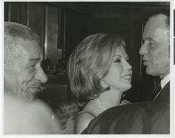 Photograph of Frank Sinatra and his daughter, Nancy Sinatra, Las Vegas, September 1960