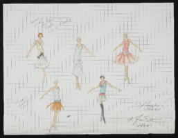 Flappers ideas: color photocopy of drawing