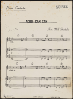 Soiree: acro cancan arrangements by Bill Reddie