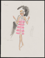 Costume design drawings by Nolan Miller: unidentified editions, originals