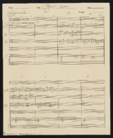 Sweet Dreams and "Pink Cadillac" handwritten music scores