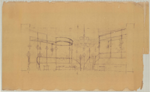 NBC Entertainment, Las Vegas 7th Annual Awards Ceremony: set design drawings by Charles Lisanby