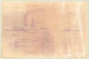 Soiree: set design drawings by Charles Lisanby