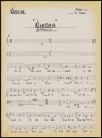 Hello America: sheet music: "Niagara" (2nd edition)